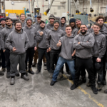 Belle cohorte de Soudage Haute pression qui vient de terminer sa formation. Ils ont démontré du courage et de la persévérance pour travailler le jour et faire les cours le soir !!! Un énorme bravo à cette belle gang et une belle continuité, avec un peu de repos aussi ! A great cohort from the High-Pressure Welding program has just completed their training. They’ve shown courage and perseverance, working during the day and taking classes in the evening! A huge congratulations to this amazing group, and best wishes for the future — with a bit of rest too!